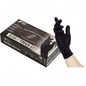 NITRAS TOUGH GRIP N Einmalhandschuhe, schwarz in verschiedenen Größen S,M,L und XL