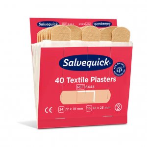 Salvequick Einsatz , 40 Textile