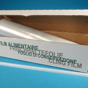 Frischhaltefolie PE 30cmx300m Großrolle 10my mit Box