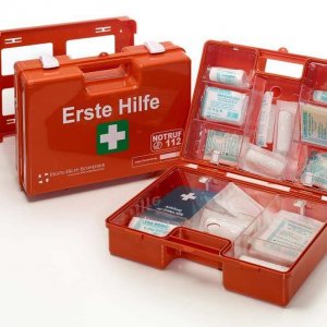 Erste Hilfe Koffer SAN, DIN 13157, orange
