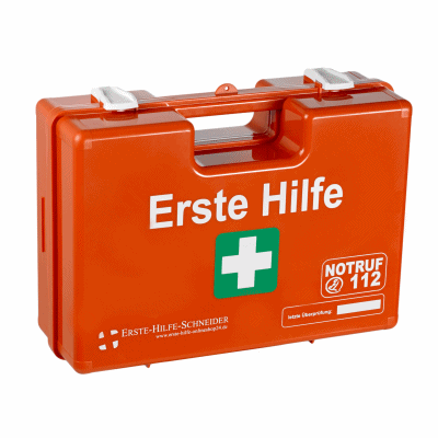 Erste Hilfe Koffer SAN, DIN 13157, orange – Bild 2