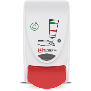 Gratisartikel SCJ Hautpflege-/Creme-Spender Rot 1 L