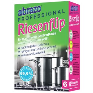 Abrazo Pads – Reinigungskissen aus Stahlwolle für hygienische Sauberkeit
